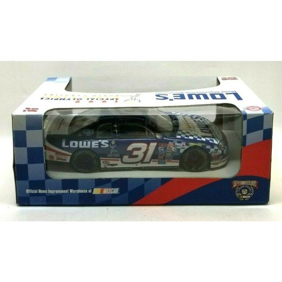Lowe's 1999 Special Olympics World Games NC Mike Skinner 31 Stock Car 1:24 Scale - Picture 2 of 5